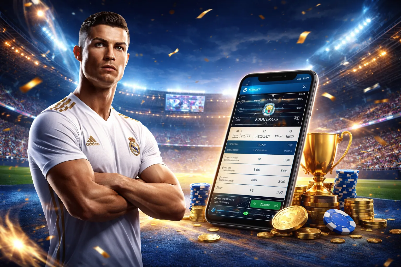 Giao diện ứng dụng SHBET APK trên điện thoại di động
